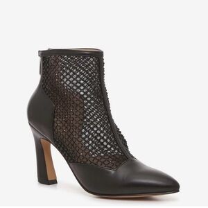 Adrienne Vittadini Nisa Mesh Bootie Sz 8.5